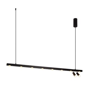 Подвесной светодиодный светильник G52134/12BK BK купить оптом в ЭкономСвет