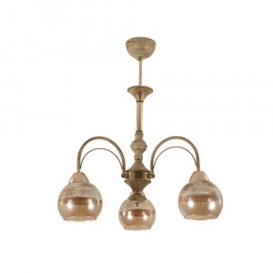 Люстра классическая 13138/3WG+FGD BR+WG купить оптом в ЭкономСвет