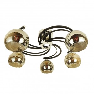 Люстра классическая 10026/5BK+CR SM купить оптом в ЭкономСвет