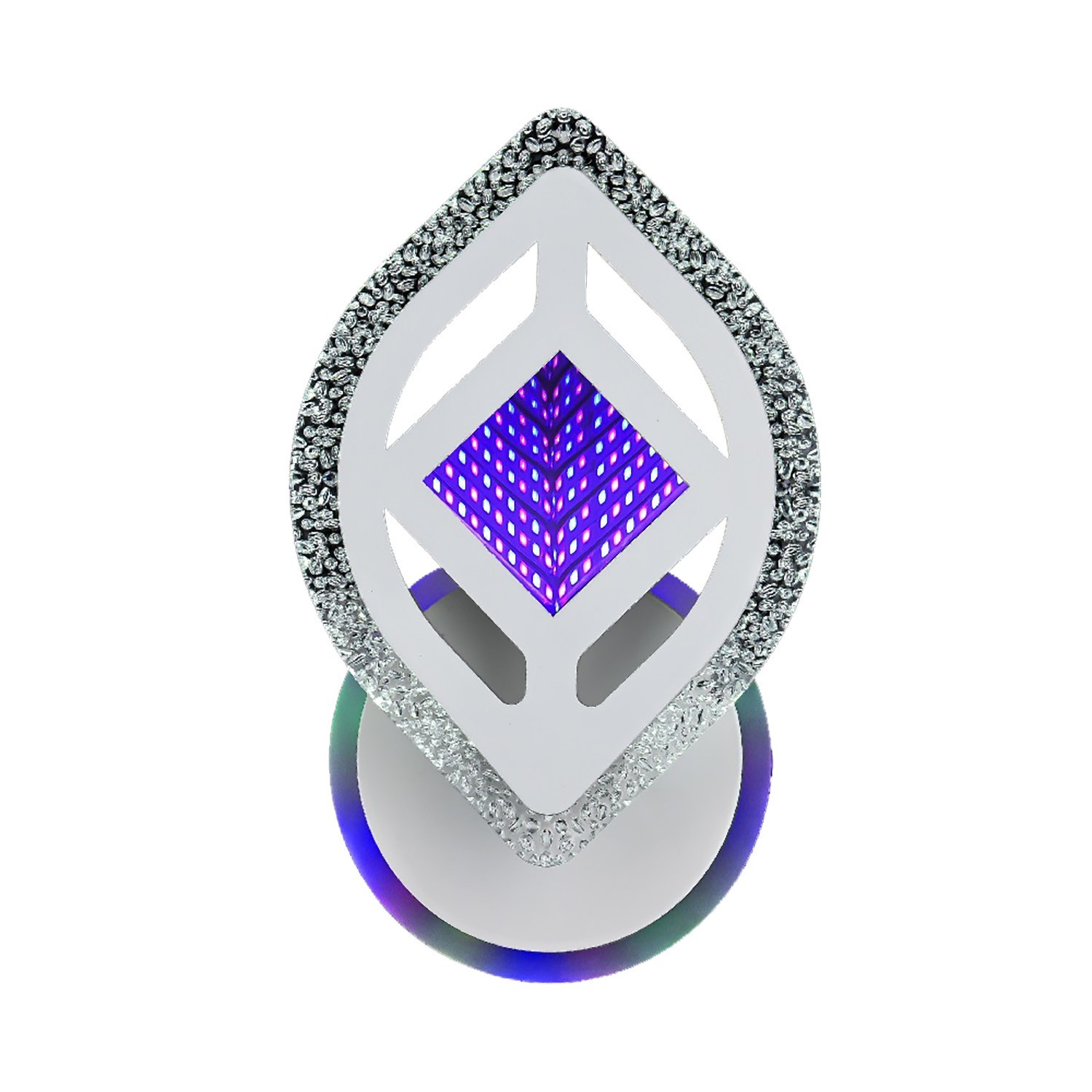 Настенный светодиодный светильник 51242/2wWT RBP+3D