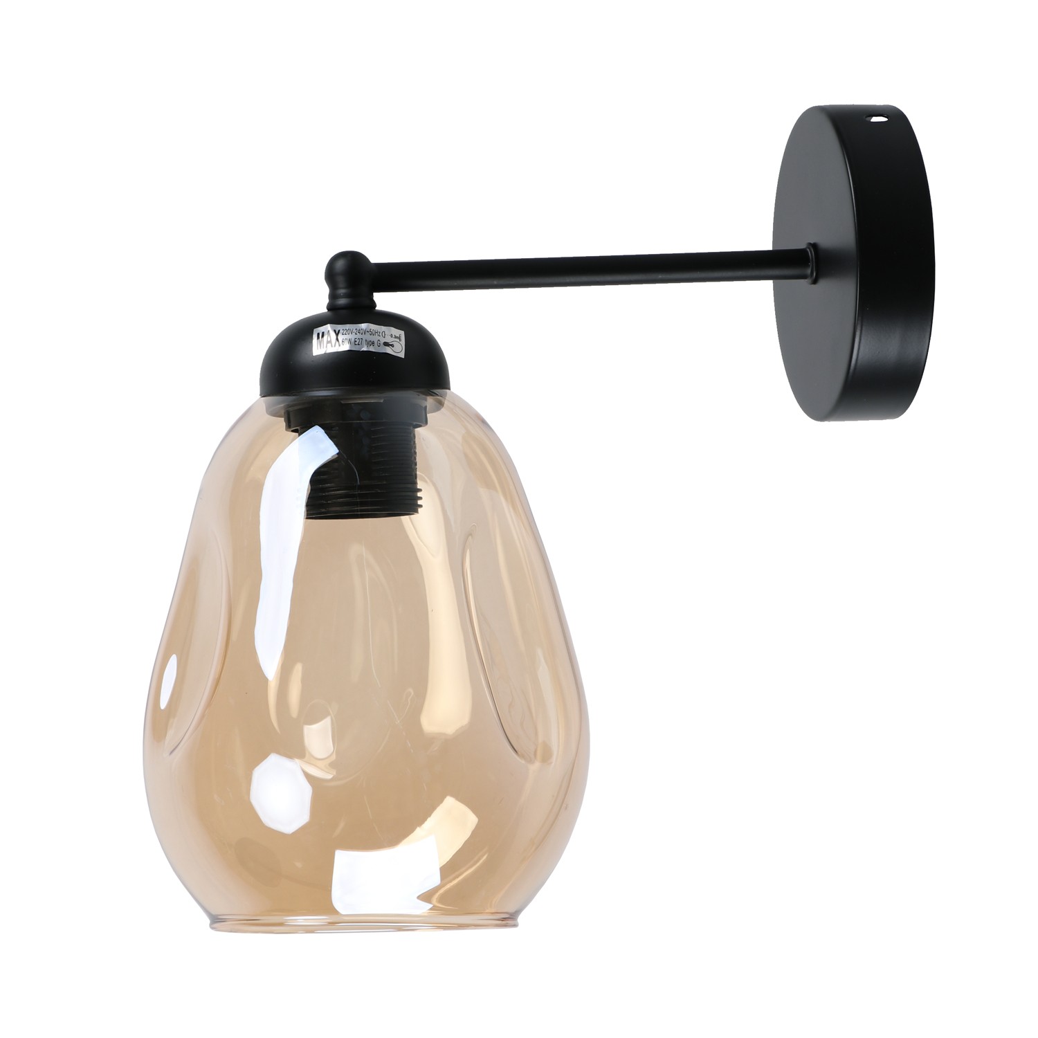 Бра в стиле модерн 10217/1wBK BR