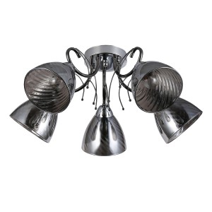 Люстра эконом 12194/5CR+PBK SM купить оптом в ЭкономСвет