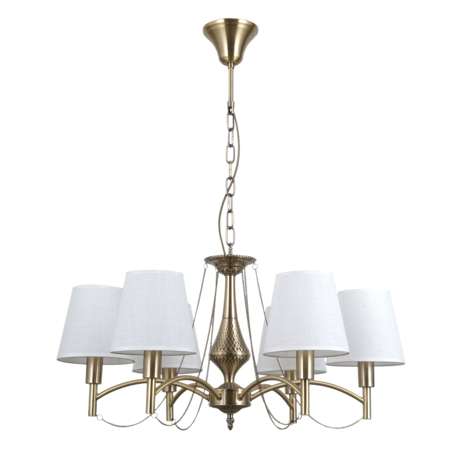 Люстра классическая G11096/6AB WT