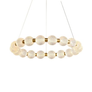 Потолочная светодиодная люстра G61419/15GD CL купить оптом в ЭкономСвет