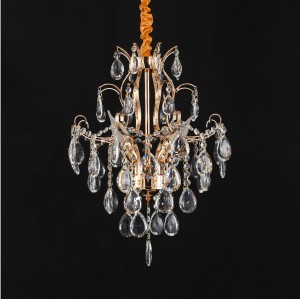 Люстра хрустальная 13001/3FGD+CL купить оптом в ЭкономСвет