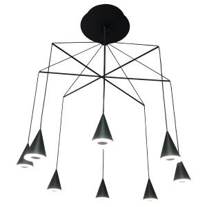 Подвесной светодиодный светильник G31092/8BK купить оптом в ЭкономСвет