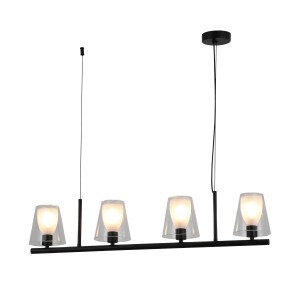 Потолочный светильник G31354/4BK CL купить оптом в ЭкономСвет