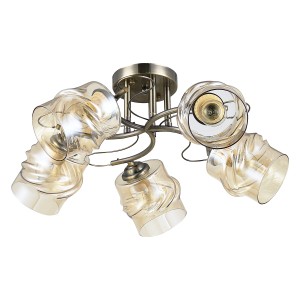 Люстра классическая 12151/5AB AMB купить оптом в ЭкономСвет