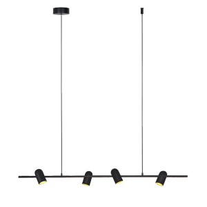 Подвесной светильник G31227/4BK BK купить оптом в ЭкономСвет