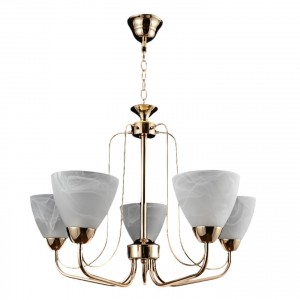 Люстра классическая 13134/5FGD WT купить оптом в ЭкономСвет