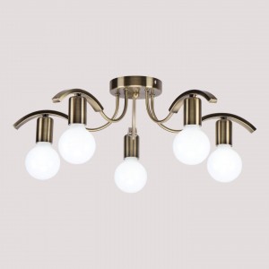 Потолочный светильник 13191/5AB WT купить оптом в ЭкономСвет