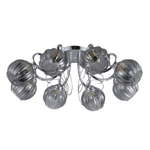 Люстра эконом 12187/8CR SM купить оптом в ЭкономСвет