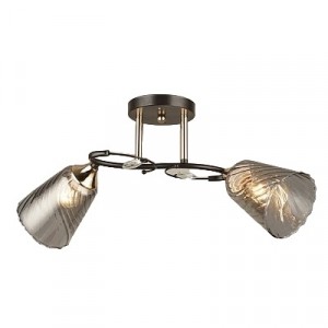 Люстра эконом 12217/2BK+FGD GR купить оптом в ЭкономСвет