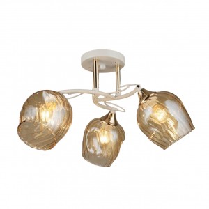 Люстра классическая 12242/3WT+FGD AMB купить оптом в ЭкономСвет