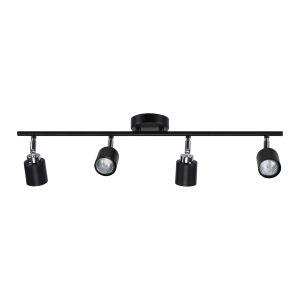 Спот потолочный 51599/4BK+CR BK купить оптом в ЭкономСвет