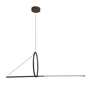 Потолочный светодиодный светильник G91057/2BK купить оптом в ЭкономСвет