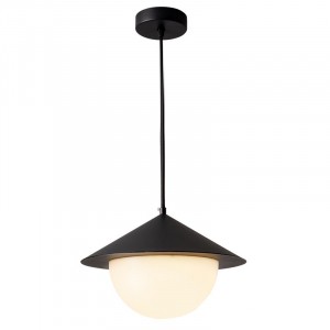 Подвесной светодиодный светильник G52179/1BK BK+WT купить оптом в ЭкономСвет