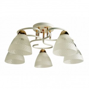 Люстра классическая 11173/5WT+FGD WT+CL купить оптом в ЭкономСвет