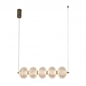 Подвесной светодиодный светильник G52103/5L AB WCL купить оптом в ЭкономСвет