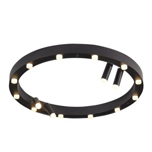 Подвесной светодиодный светильник G52134/16BK BK купить оптом в ЭкономСвет