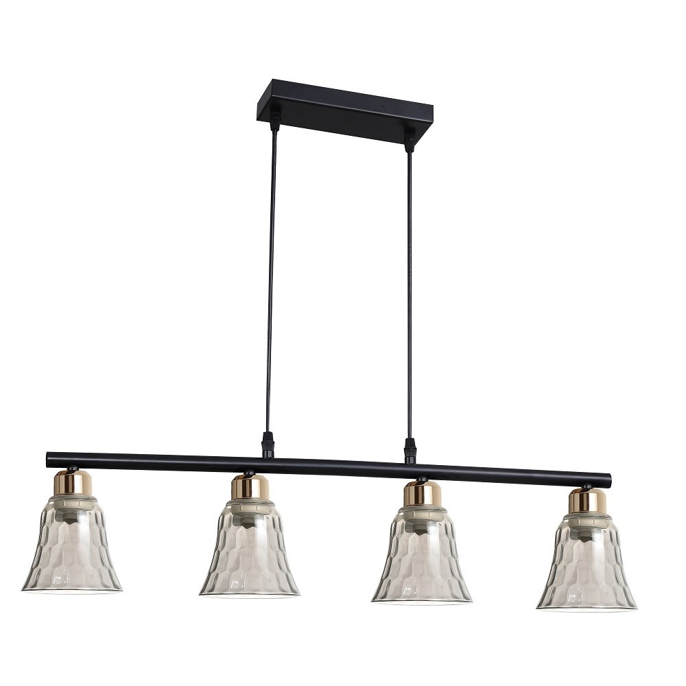 Подвесная люстра 30137/4BK+GD GR