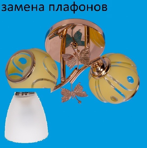 Потолочный светильник 10824/2FGD WT