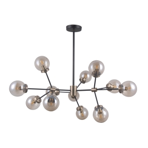 Потолочный светильник G71161/12BK+AB AMB купить оптом в ЭкономСвет