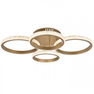 Потолочный светодиодный светильник 51308/4GD GD+WT купить оптом в ЭкономСвет