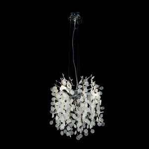 Люстра хрустальная G31323/6GD+CL+WT купить оптом в ЭкономСвет