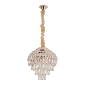 Люстра с хрусталем 92707/8GD CL купить оптом в ЭкономСвет