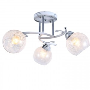 Люстра классическая 10097/3MR+WT+CR CL купить оптом в ЭкономСвет