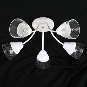 Люстра классическая 10088/5WT WT+CL купить оптом в ЭкономСвет