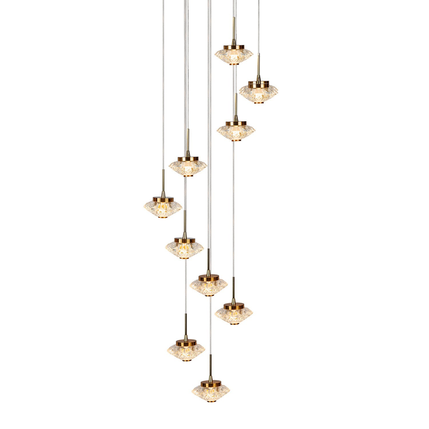 Подвесной светодиодный светильник G52142/10BRS CL