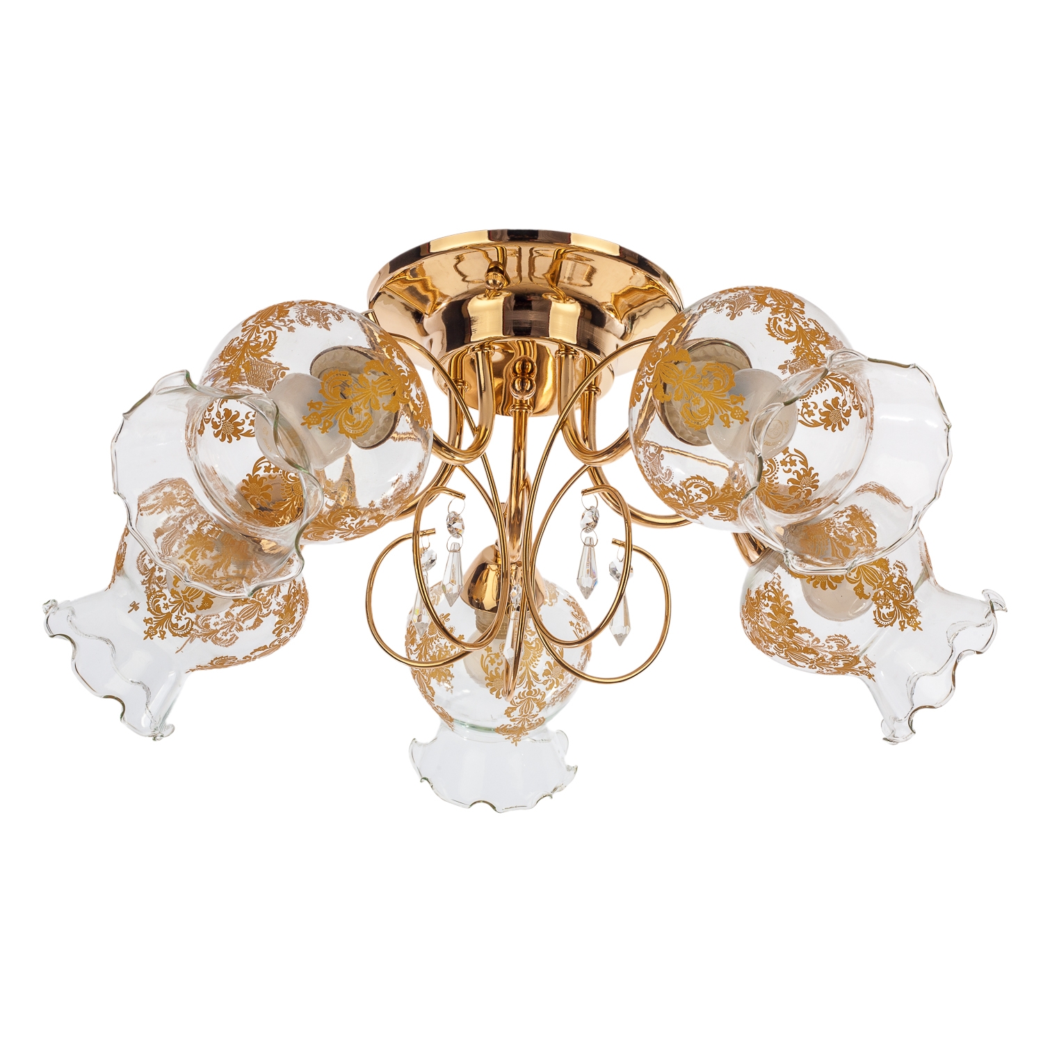 Люстра классическая 11054/5FGD WT