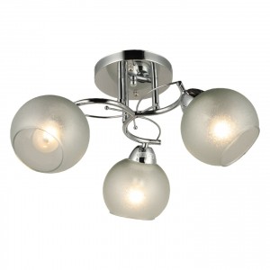 Потолочный светильник 13187/3 CR WT купить оптом в ЭкономСвет