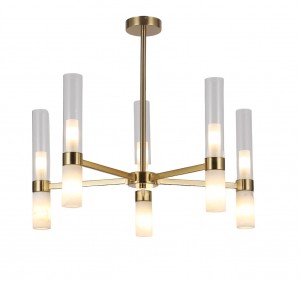 Потолочная люстра G11072/10COP WT+CL купить оптом в ЭкономСвет