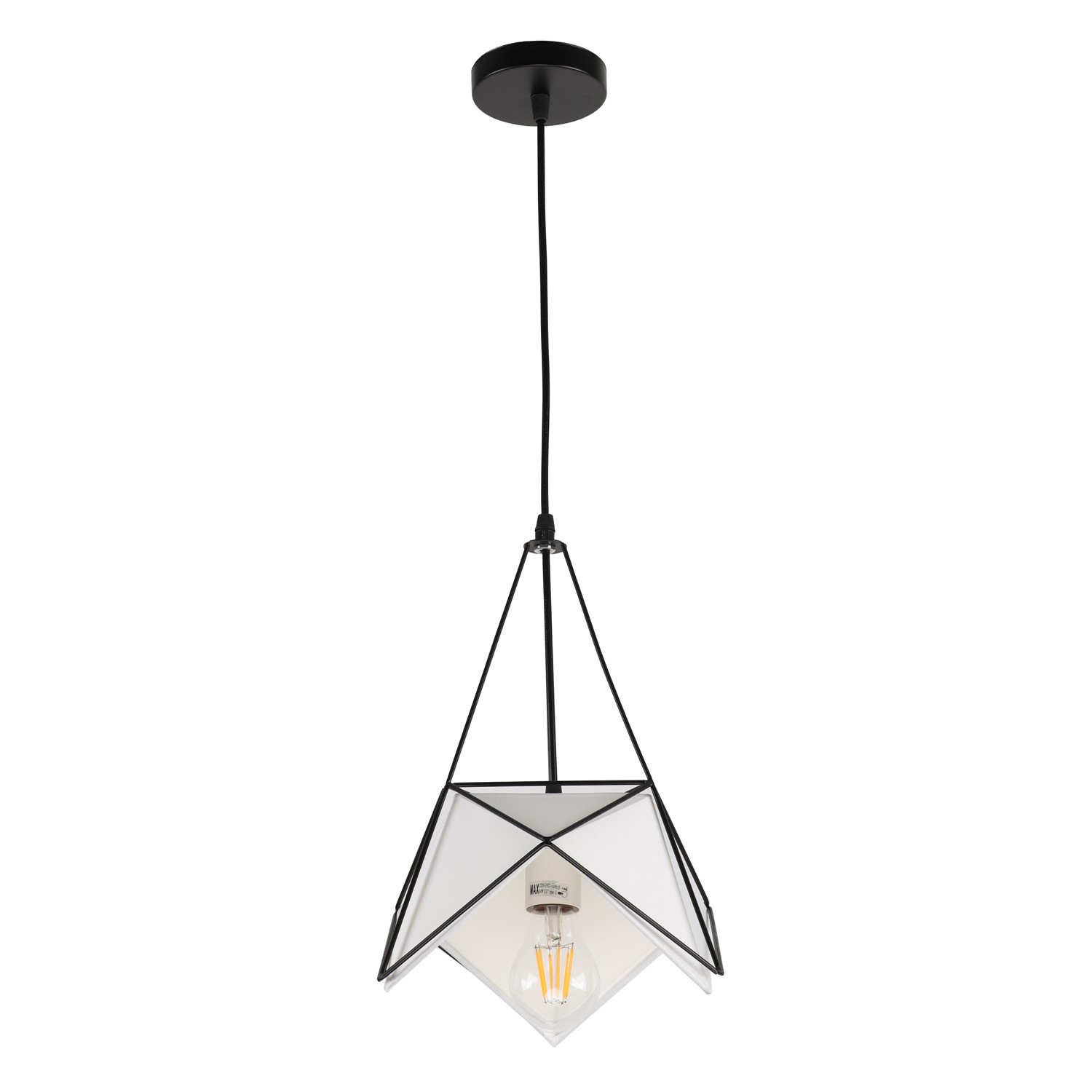 Подвесной светильник 10157/1BK WT