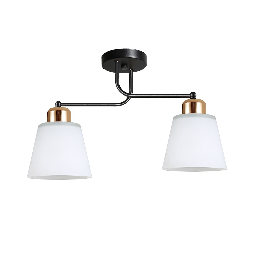 Люстра в стиле модерн 12197/2BK+GD WT