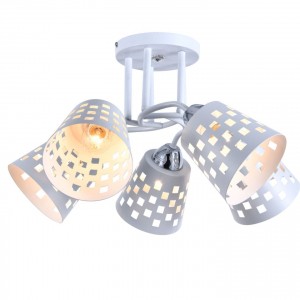 Люстра классическая 10087/5WT+CR WT купить оптом в ЭкономСвет