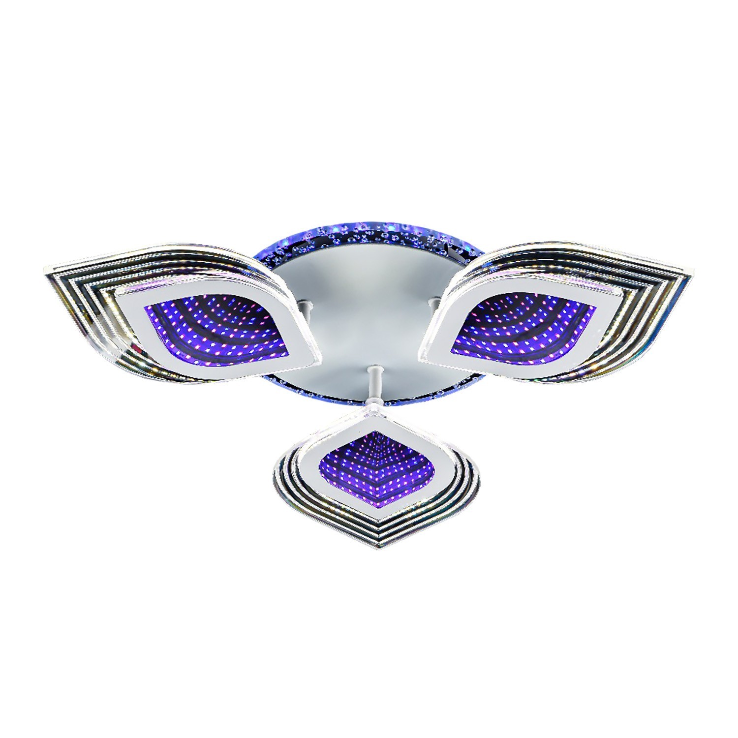 Потолочный светодиодный светильник 51256/3+1WT RBP+3D