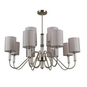 Люстра классическая G11098/12AB+CL GR купить оптом в ЭкономСвет