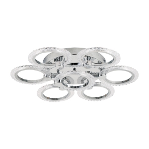 Люстра светодиодная 60510/6+1CR купить оптом в ЭкономСвет