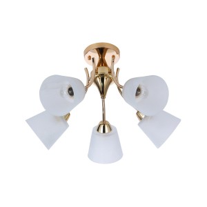 Люстра классическая 10061/5FGD WT купить оптом в ЭкономСвет