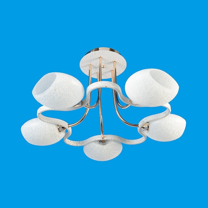 Потолочный светильник 10177B/5FGD+BNWT WT - царапины, другие плафоны