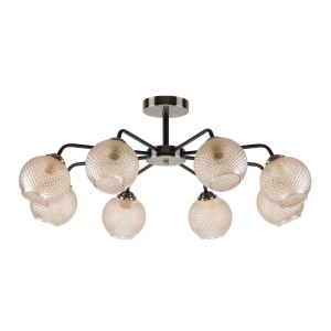 Люстра классическая 12148/8AB+BK AMB купить оптом в ЭкономСвет