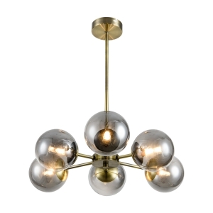 Люстра в стиле модерн G51235/6AB GR купить оптом в ЭкономСвет