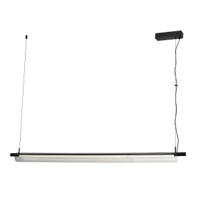 Подвесной светодиодный светильник G52136/1BK CL купить оптом в ЭкономСвет