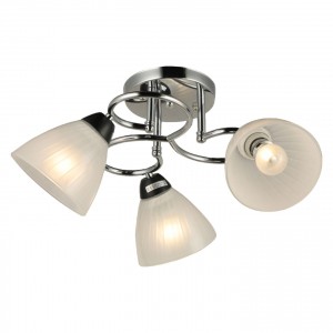 Потолочный светильник 12274/3CR BK WT_4 купить оптом в ЭкономСвет