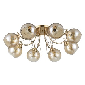 Люстра классическая 12152/8FG CP купить оптом в ЭкономСвет