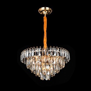 Люстра хрустальная G21105/8GD+CL купить оптом в ЭкономСвет